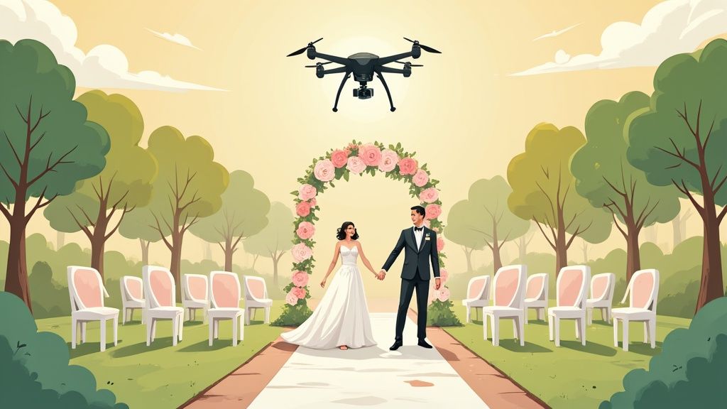 Stunning Drone Wedding Photography Guide