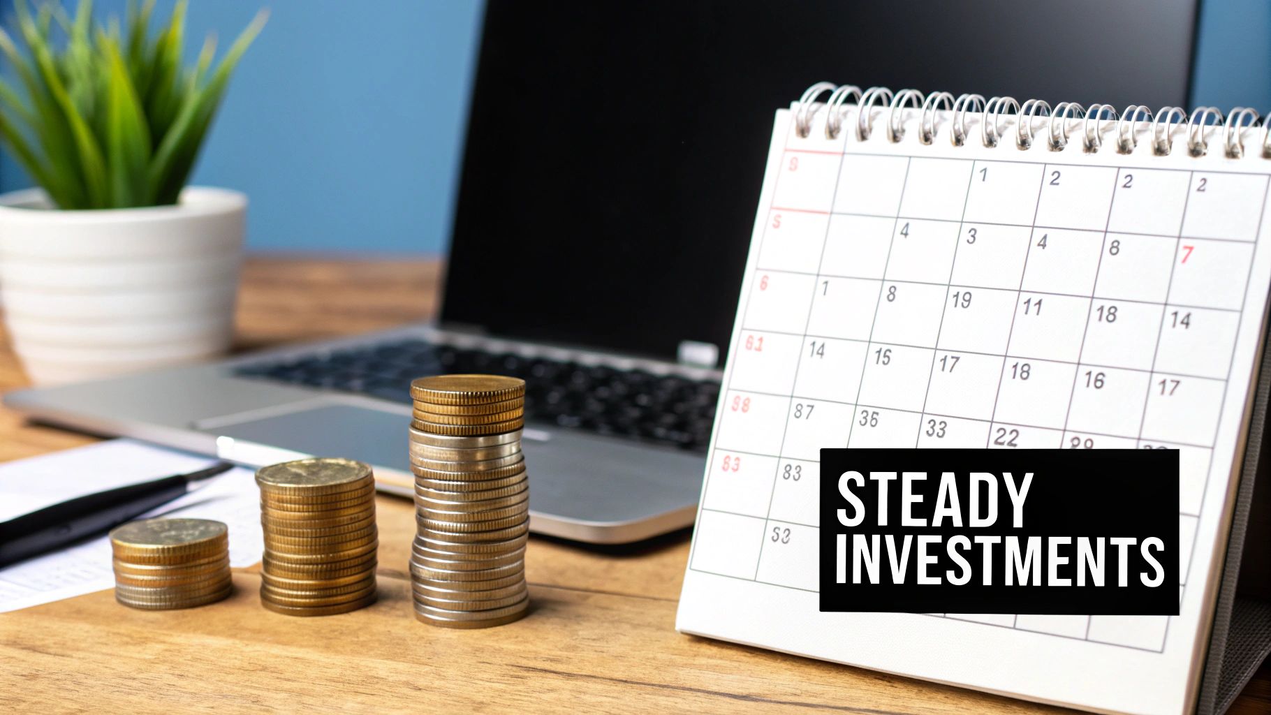 1. Master the Art of Consistency with Dollar-Cost Averaging