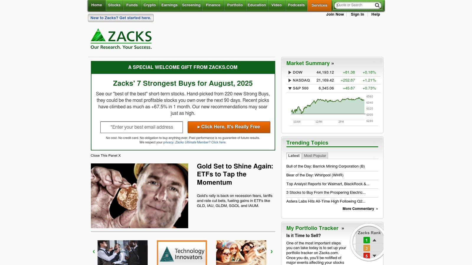 Zacks Investment Research