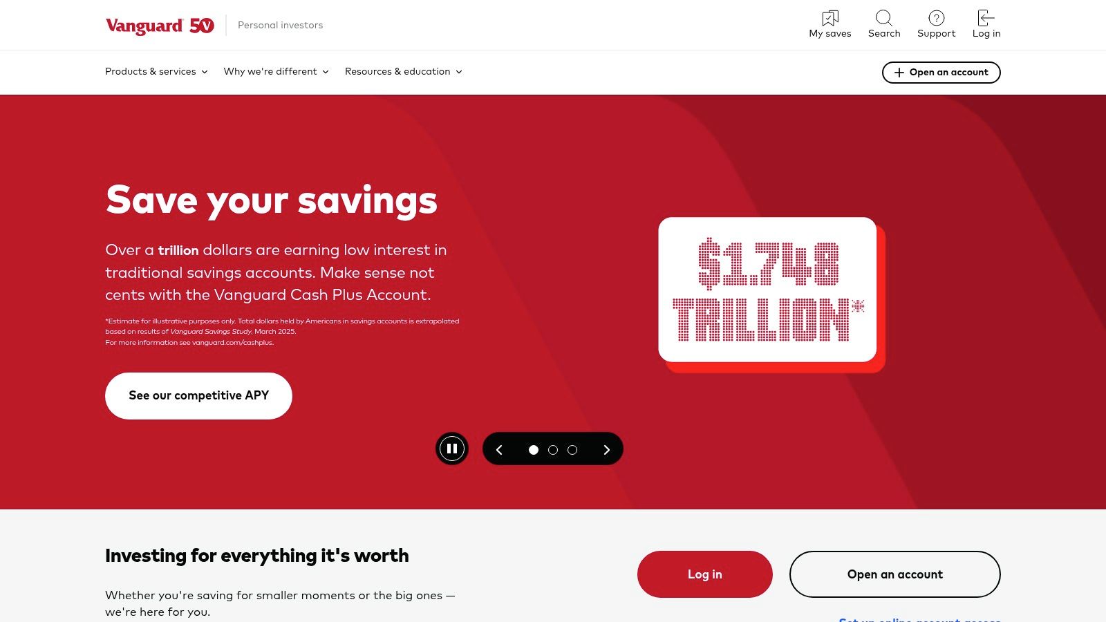 Vanguard Brokerage + Vanguard Dividend ETFs