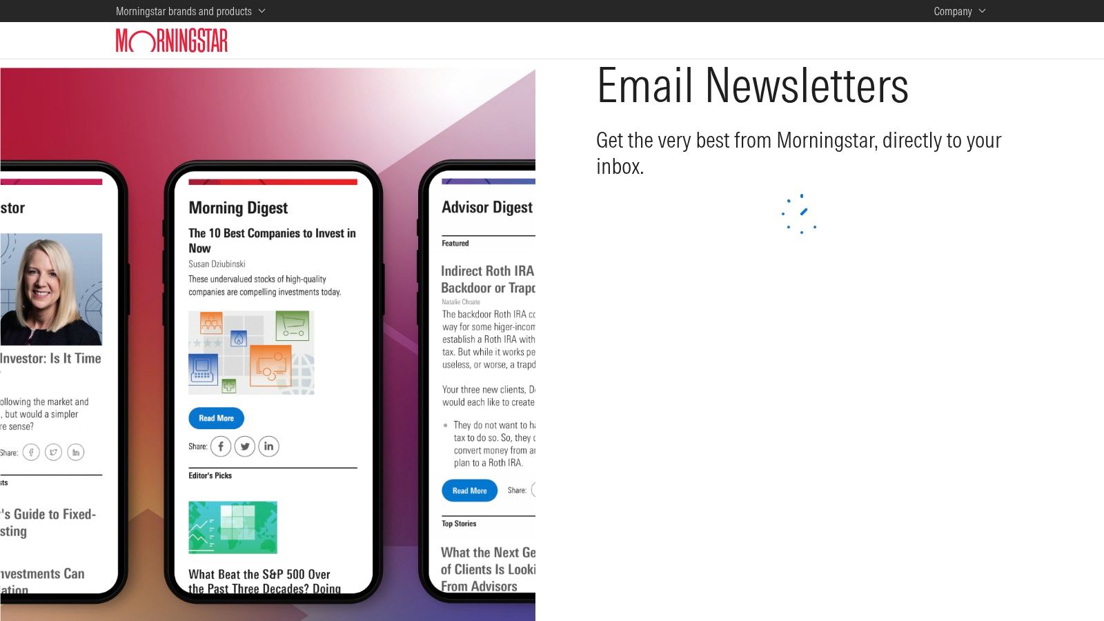 Morningstar Newsletters