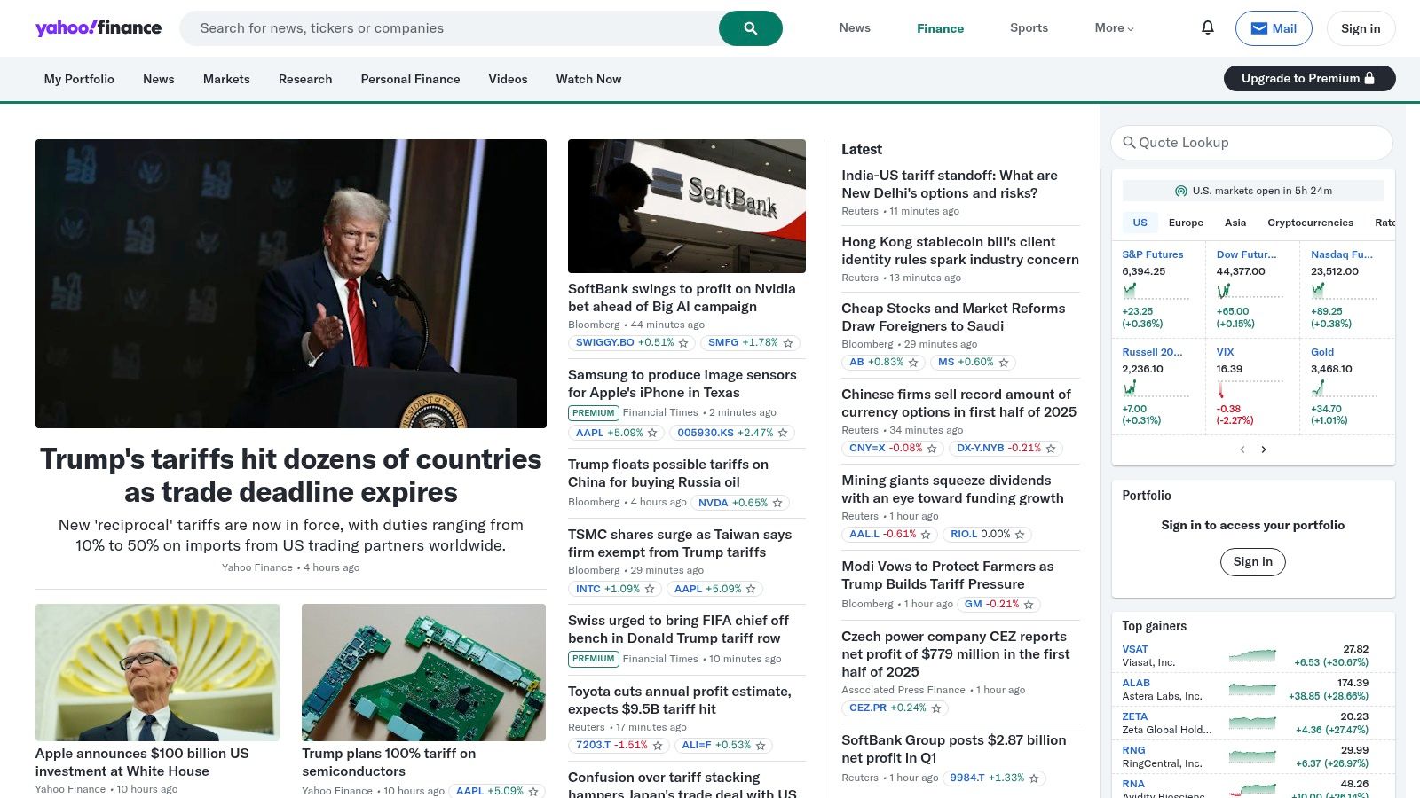 Yahoo Finance