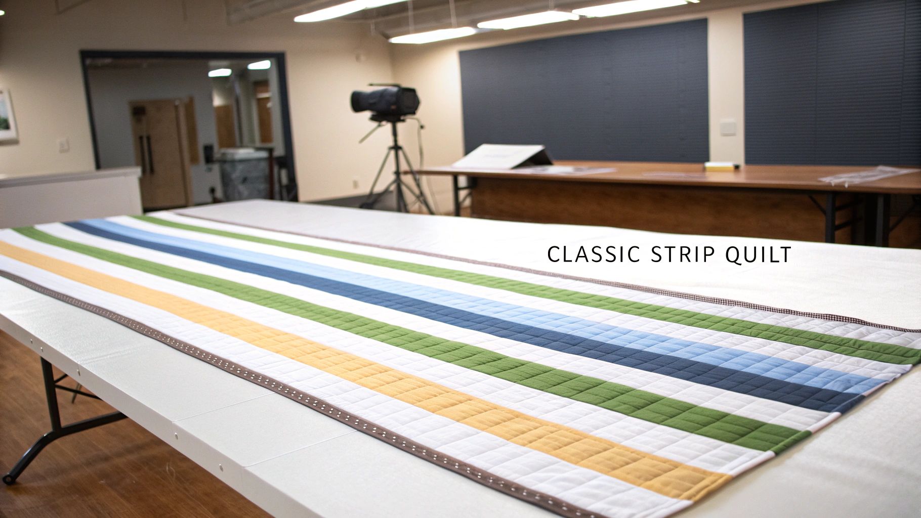 Jelly Roll Strip Quilt - Classic Design