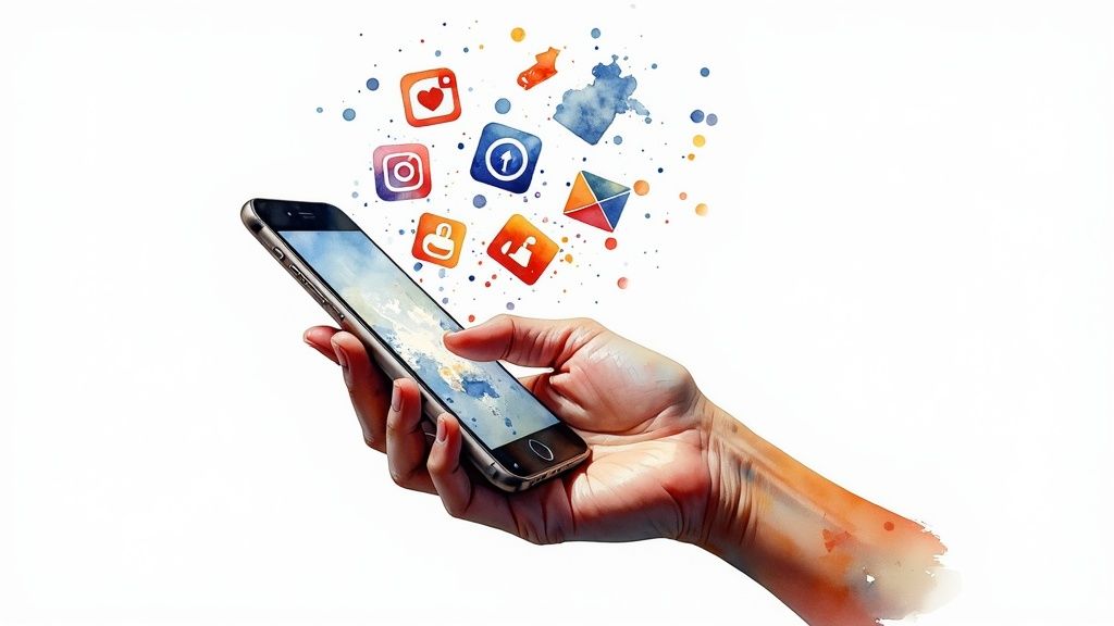 Verbind je publiek met content en sociale media