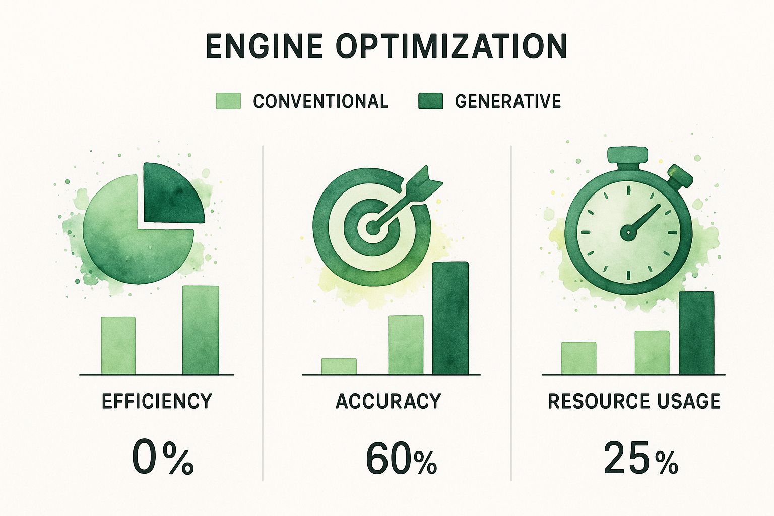 Conventional vs Generative Engine Optimization