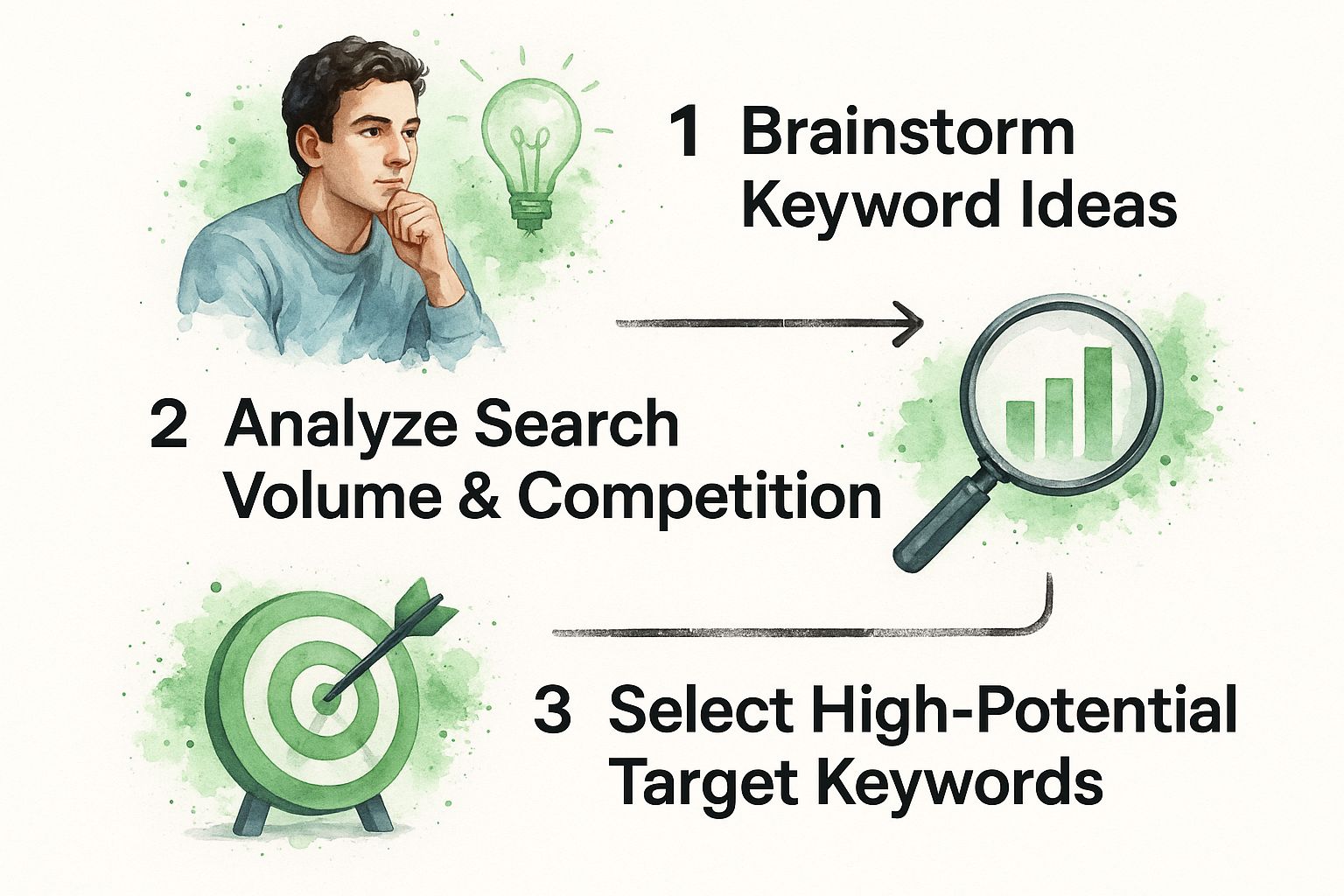 Use more specific long-tail keywords