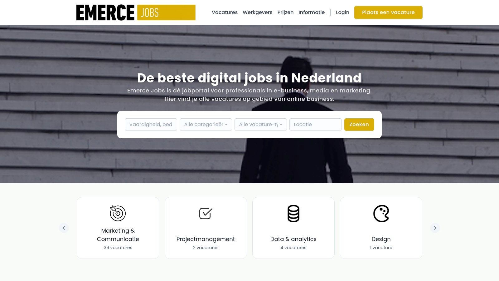 Emerce Jobs een onmisbare bron voor SEO specialist vacatures