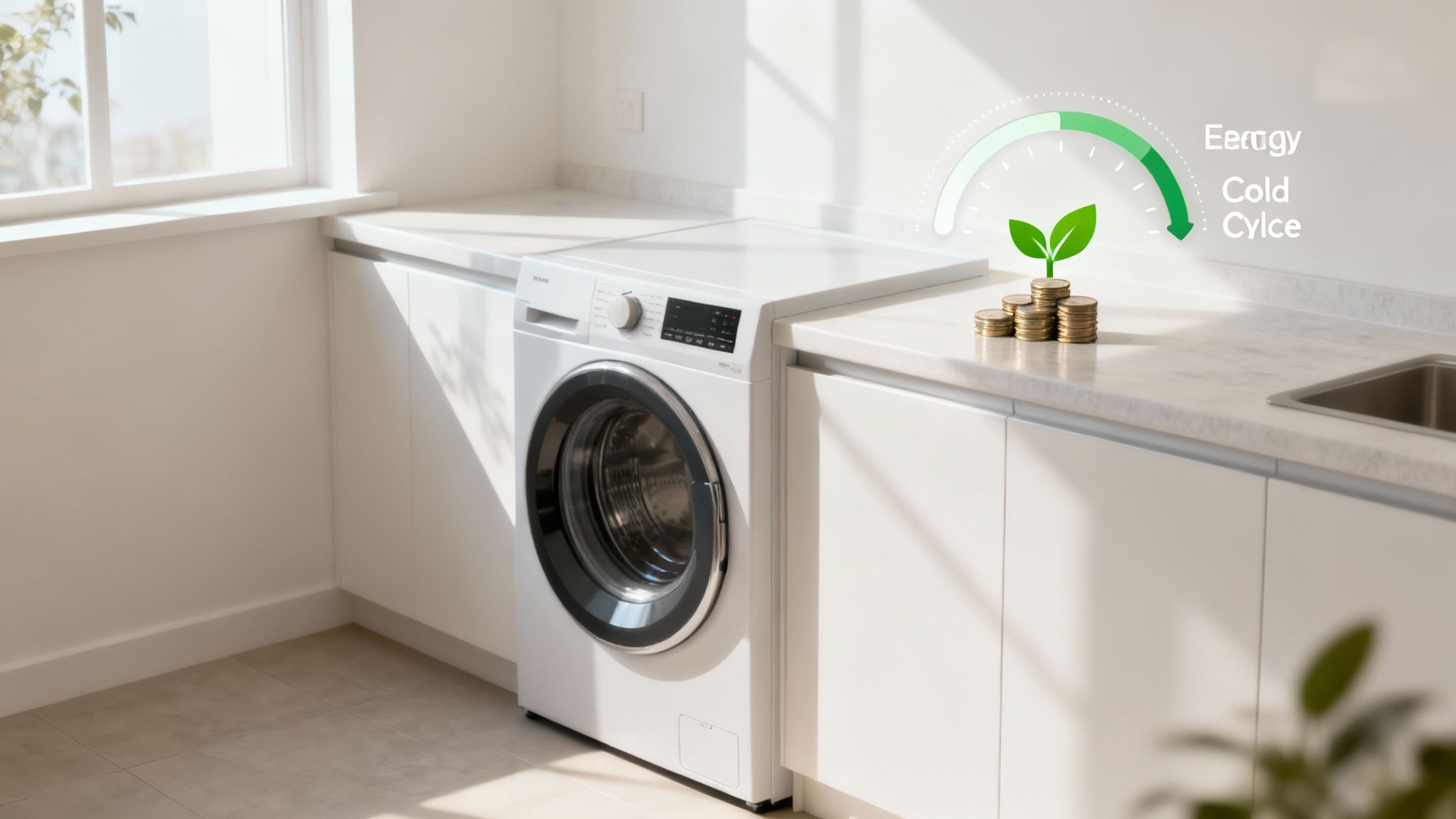 A person holding a globe made of green leaves, symbolizing sustainability and environmental care.