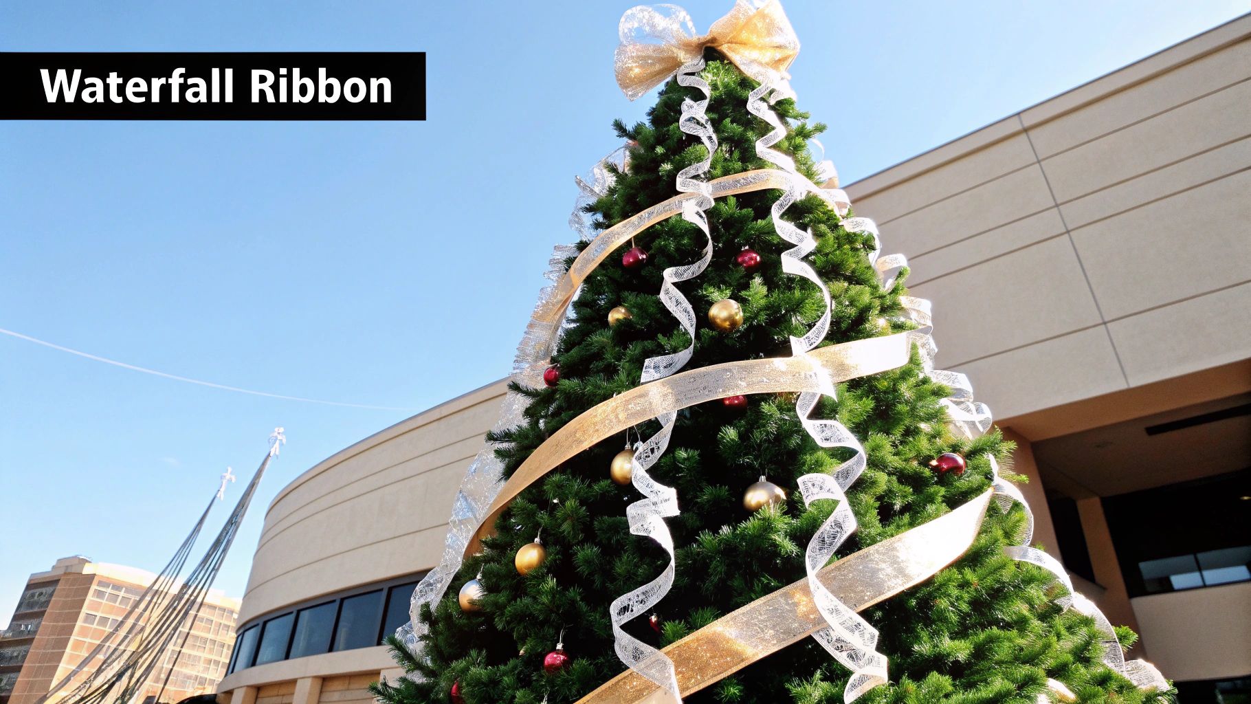 Cascading Waterfall Ribbon