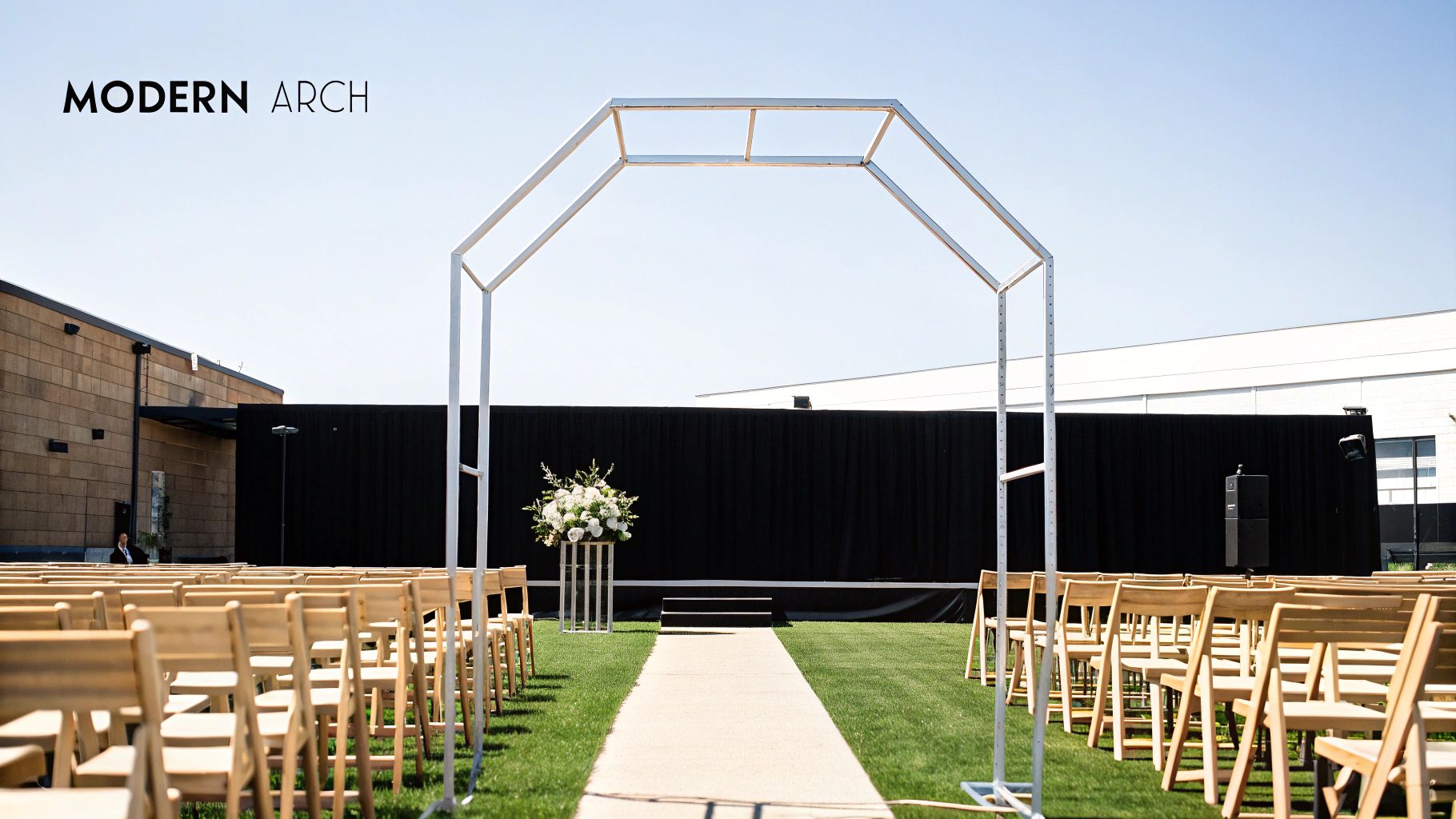 Dramatic Fabric Draping and Swags