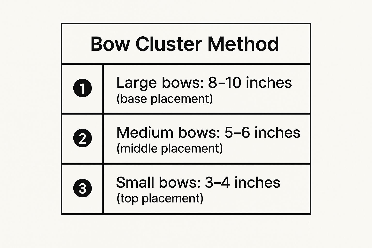 Infographic showing key data about Bow Cluster Method
