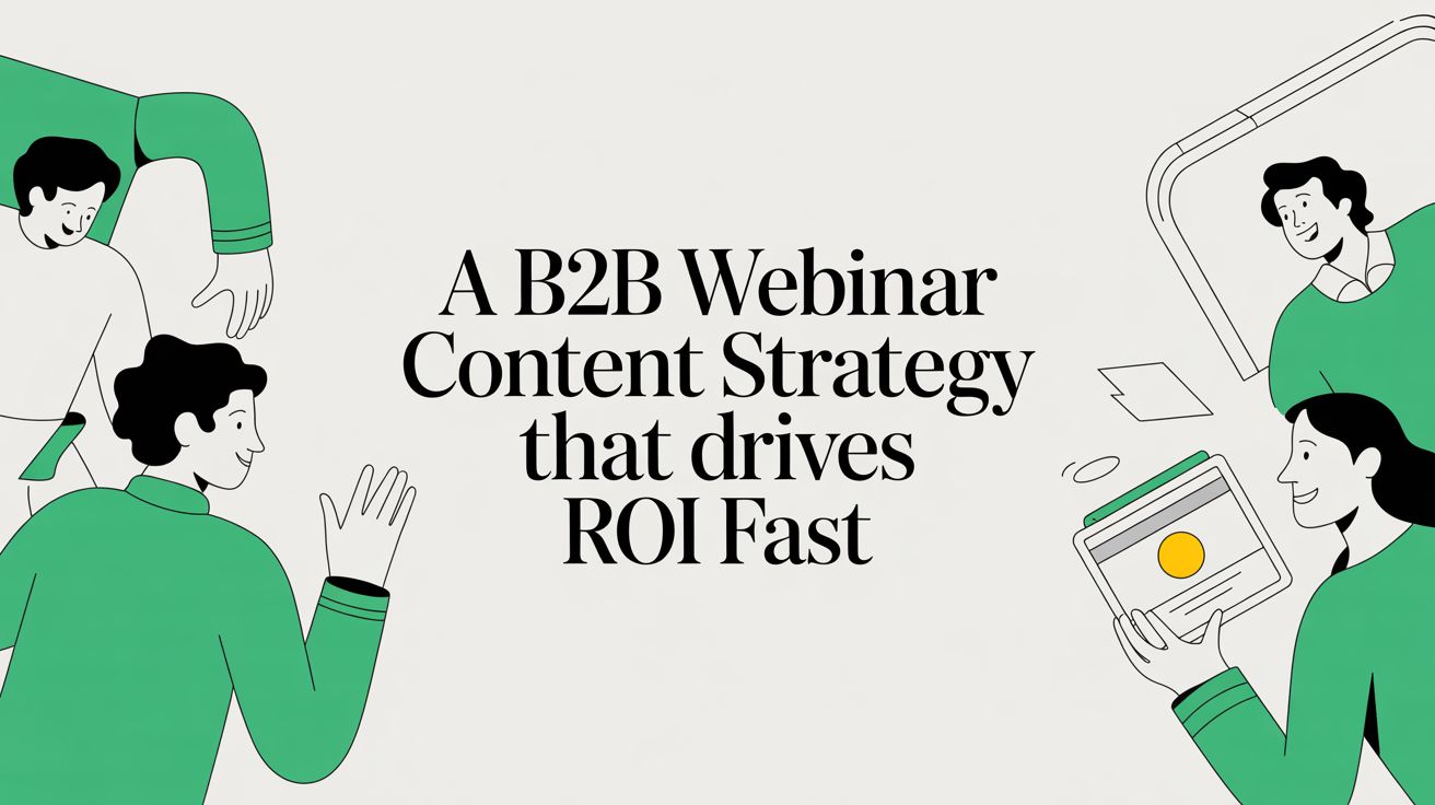 Your B2B Webinar Content Strategy: One Hour to 30 Days of Content