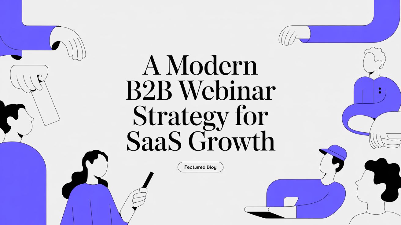 A Modern B2B Webinar Strategy for SaaS Growth