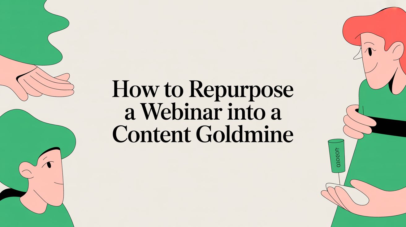 How to Repurpose a Webinar and Maximise Your ROI