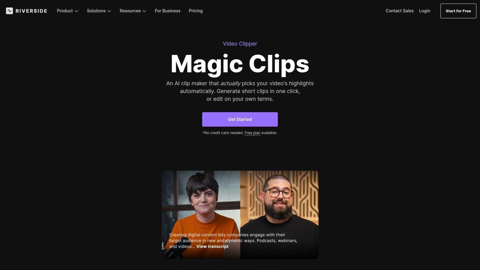 Riverside Magic Clips