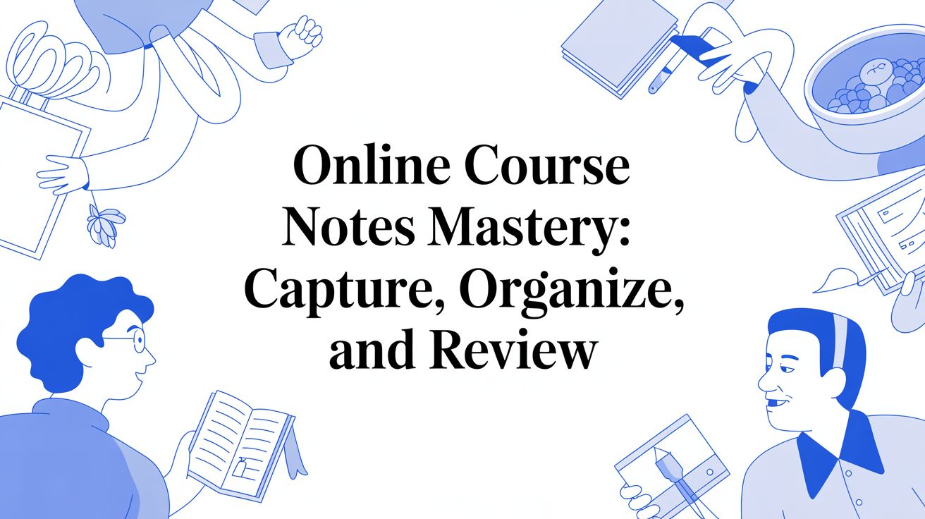 Free Notes Tutorial A Practical System for Your Online Course Notes | HoverNotes
