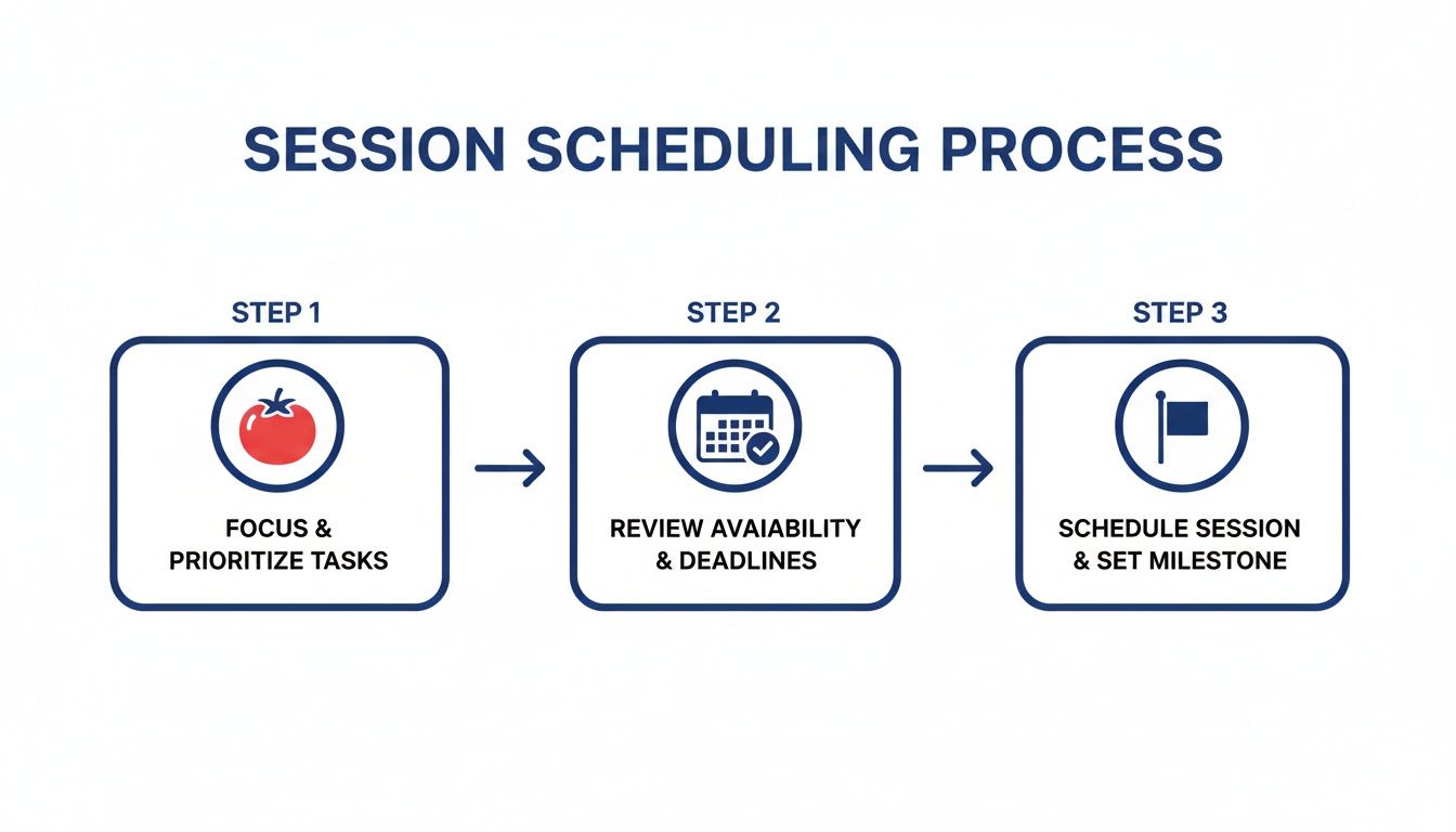 Infographic about make a study guide