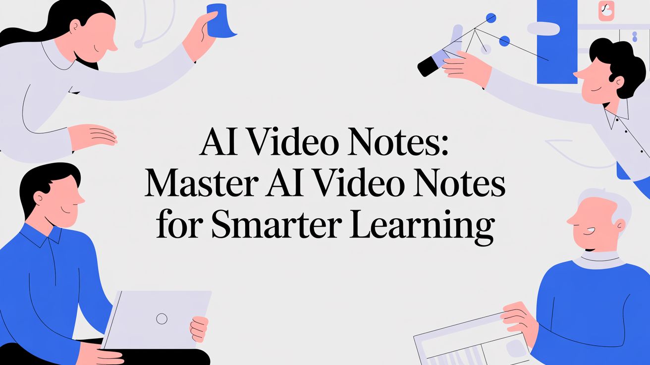 AIによる動画のノートテイキング:その仕組みとは | HoverNotes