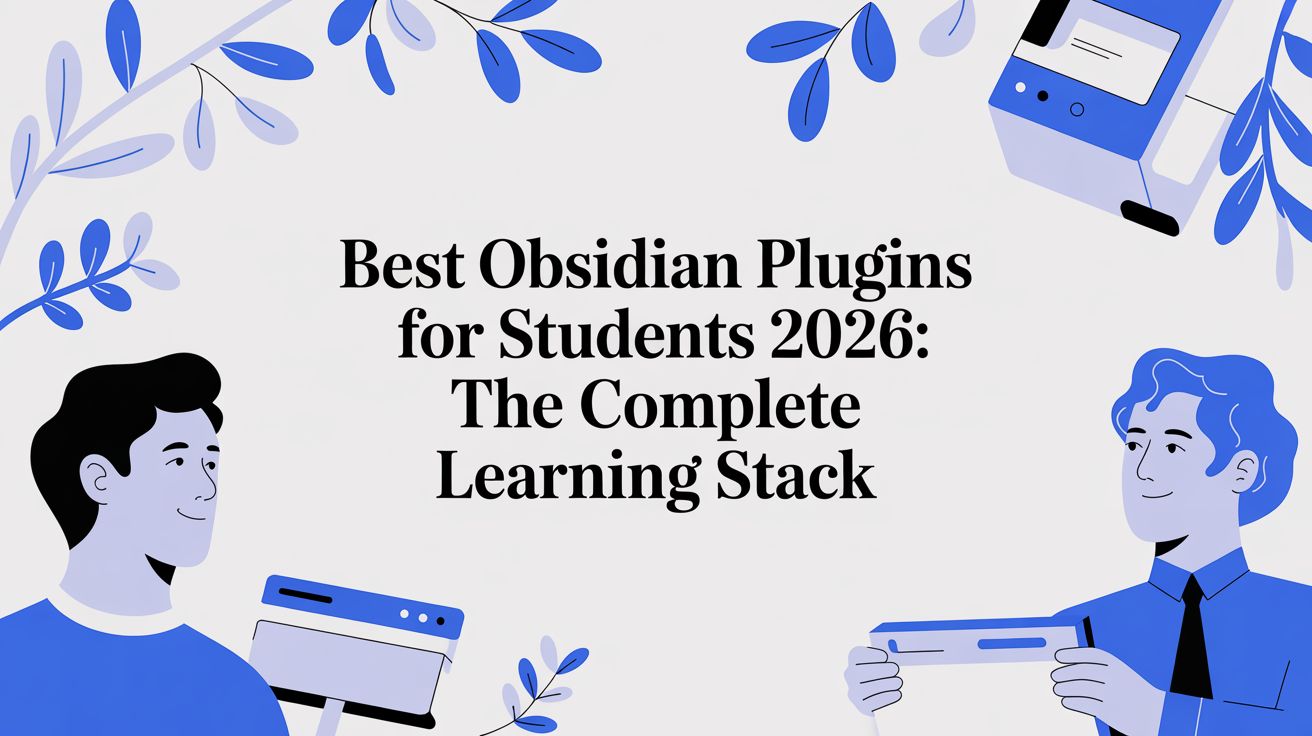 Obsidian Learning Best Obsidian Plugins for Students 2026: The Complete Learning Stack ...
