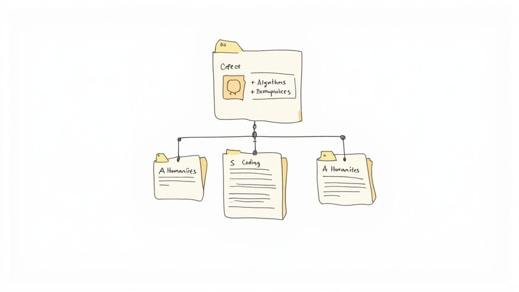 Study guide structure example