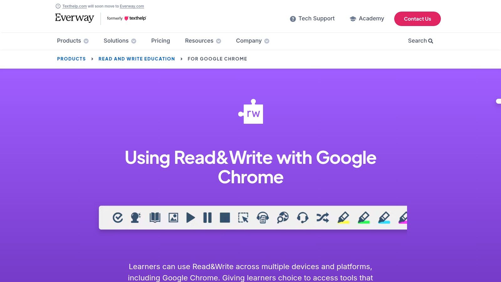 Texthelp – Read&Write for Google Chrome