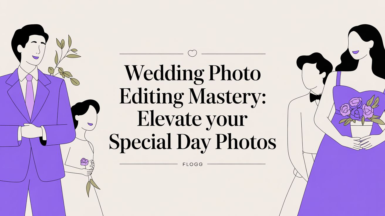 Wedding Photo Editing Mastery: Elevate Your Special Day Photos