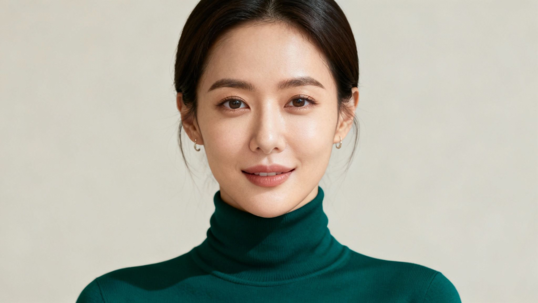 Solid Color Turtleneck or Mock Neck