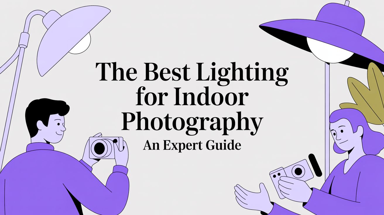 The Best Lighting for Indoor Photography: an Expert Guide