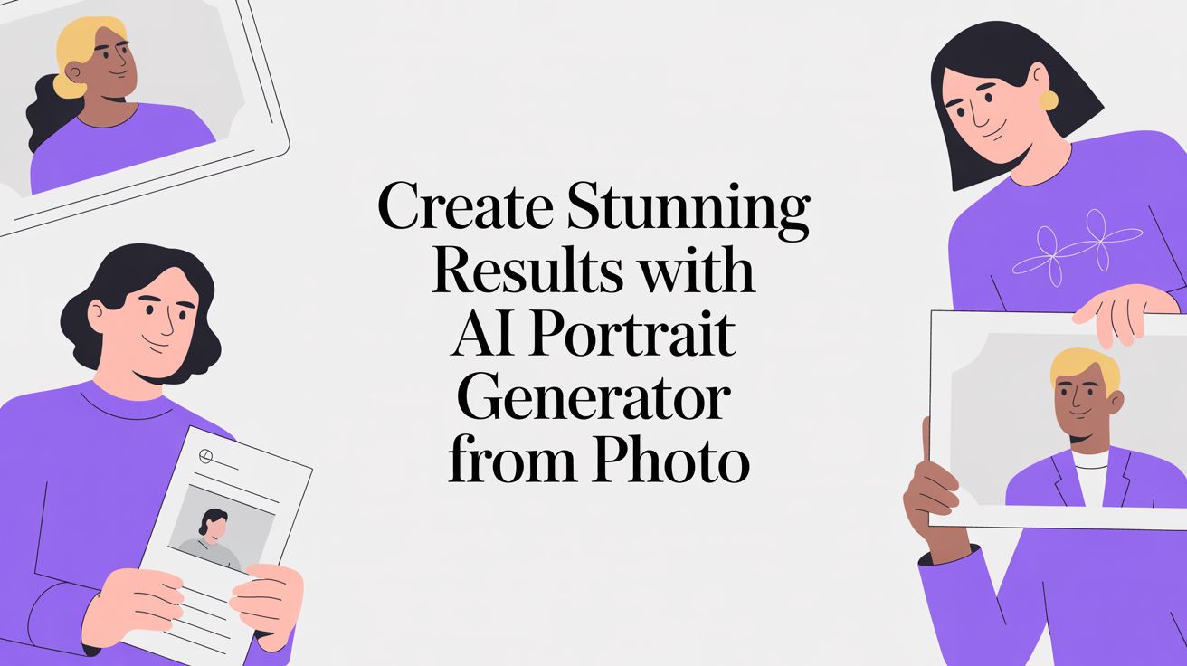 Create Stunning Results with an AI Portrait Generator From Photo
