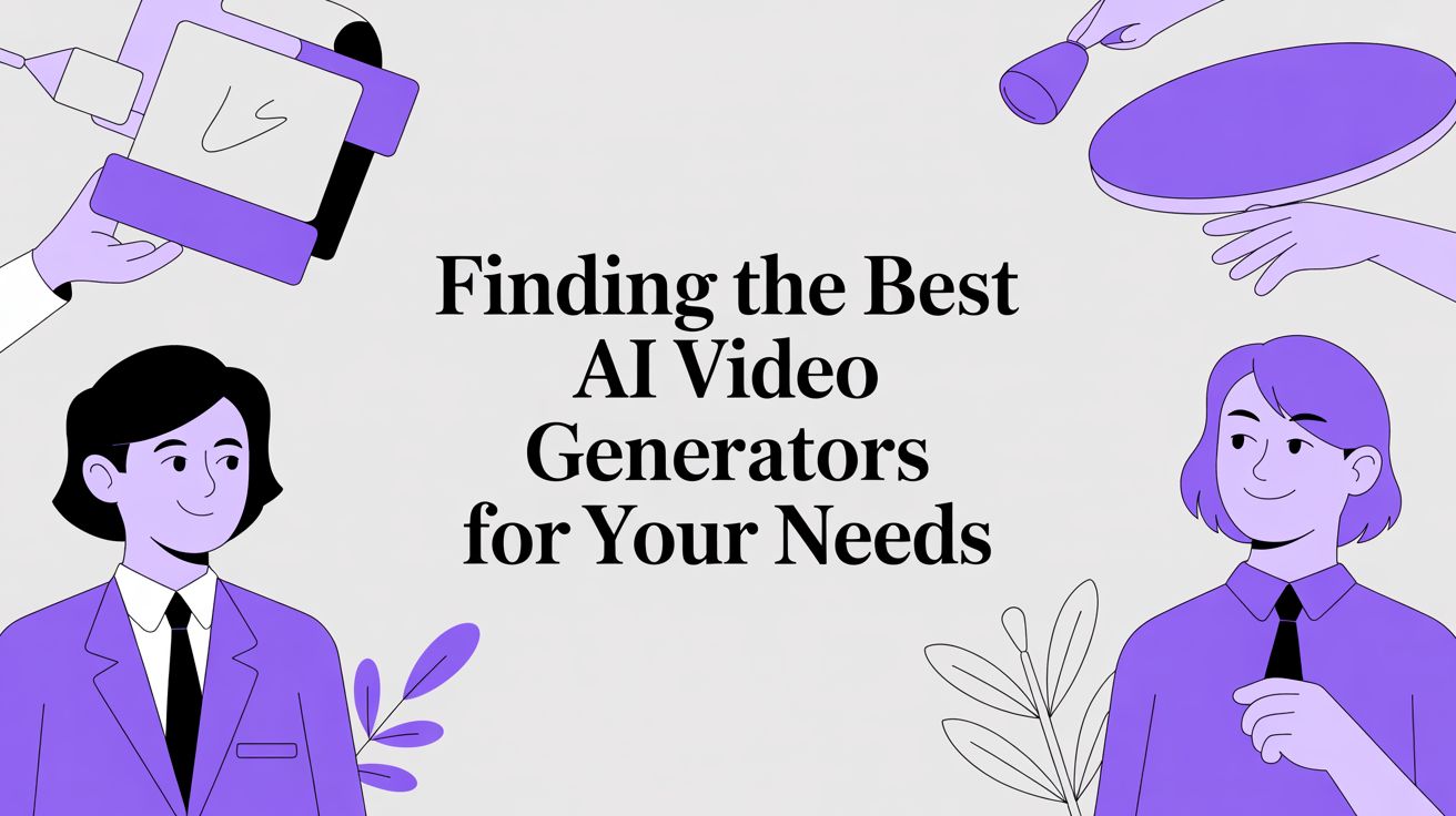 Finding the Best AI Video Generators for Your Needs
