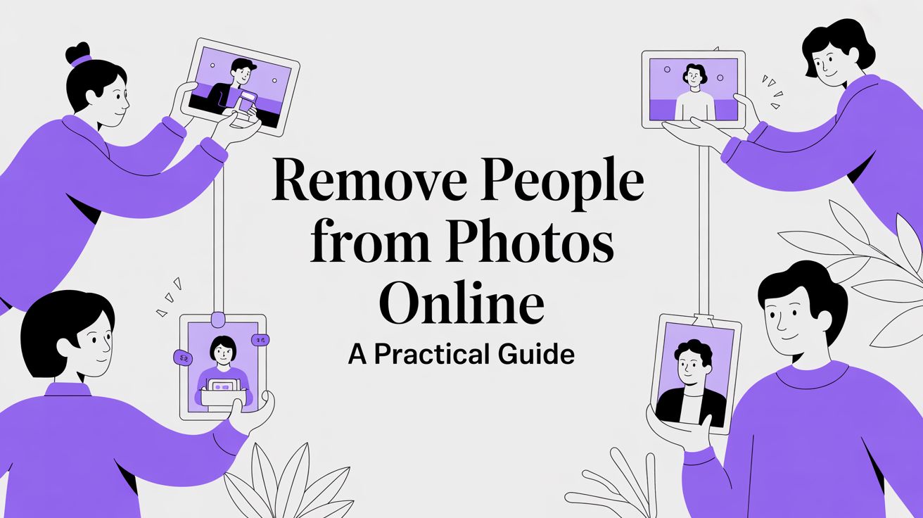 Remove People From Photos Online A Practical Guide