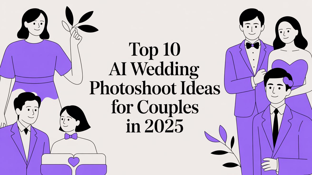 Top 10 AI Wedding Photoshoot Ideas for Couples in 2025