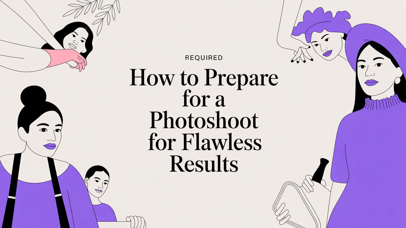 How to Prepare for a Photoshoot for Flawless Results
