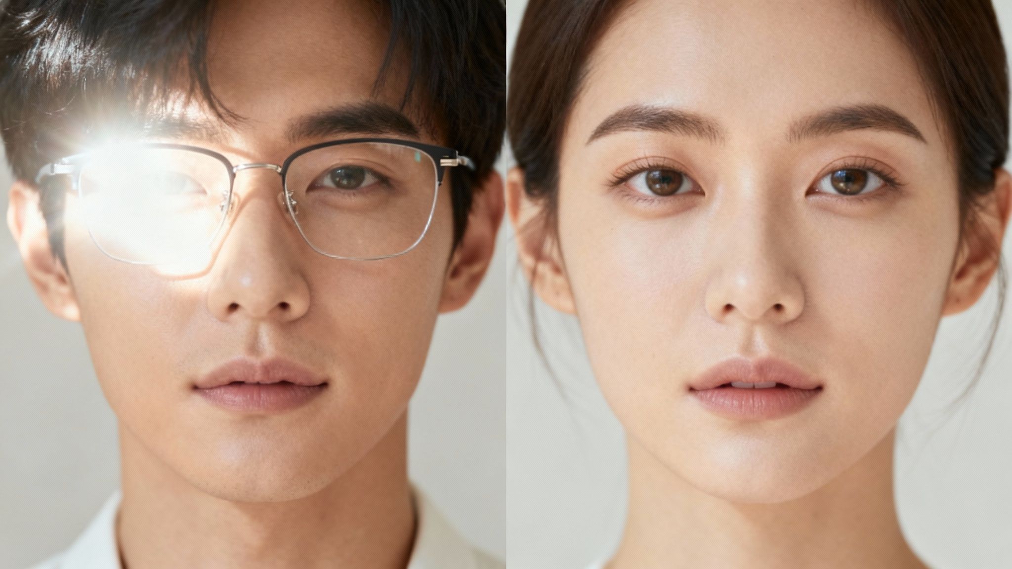 A shiny wooden surface with glare being edited away