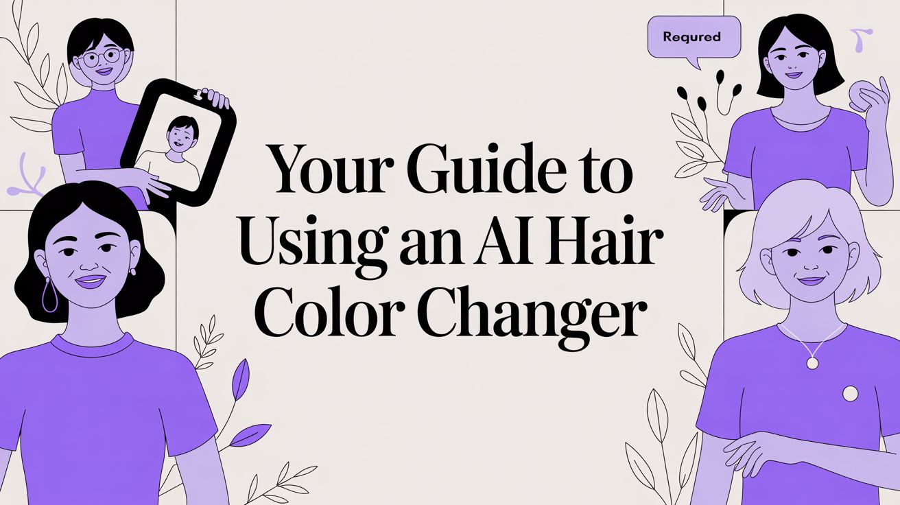 Your Guide to Using an AI Hair Color Changer