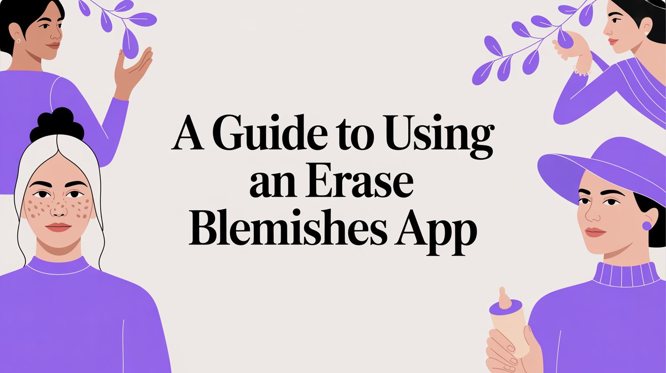 A Guide to Using an Erase Blemishes App