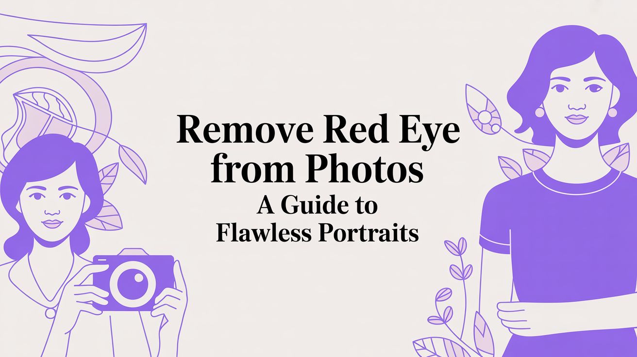 Remove Red Eye From Photos: A Guide to Flawless Portraits