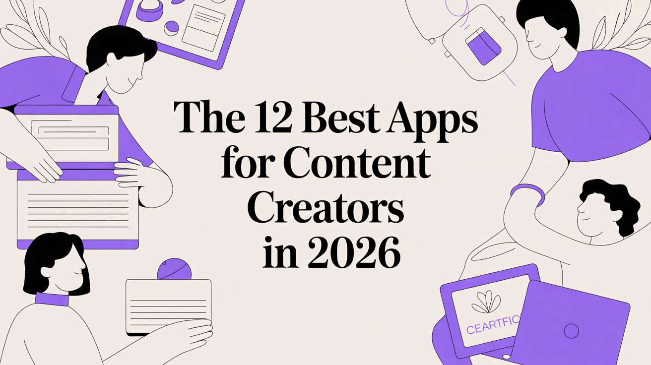 The 12 Best Apps for Content Creators in 2026