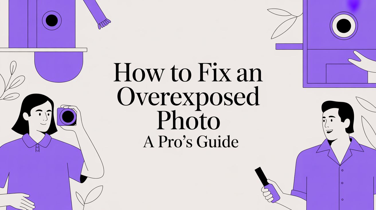 How to Fix an Overexposed Photo: A Pro's Guide