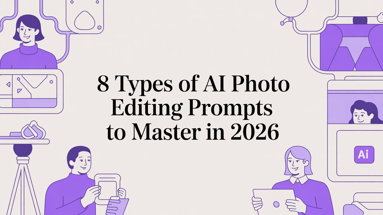 8 Types of AI Photo Editing Prompts to Master in 2026