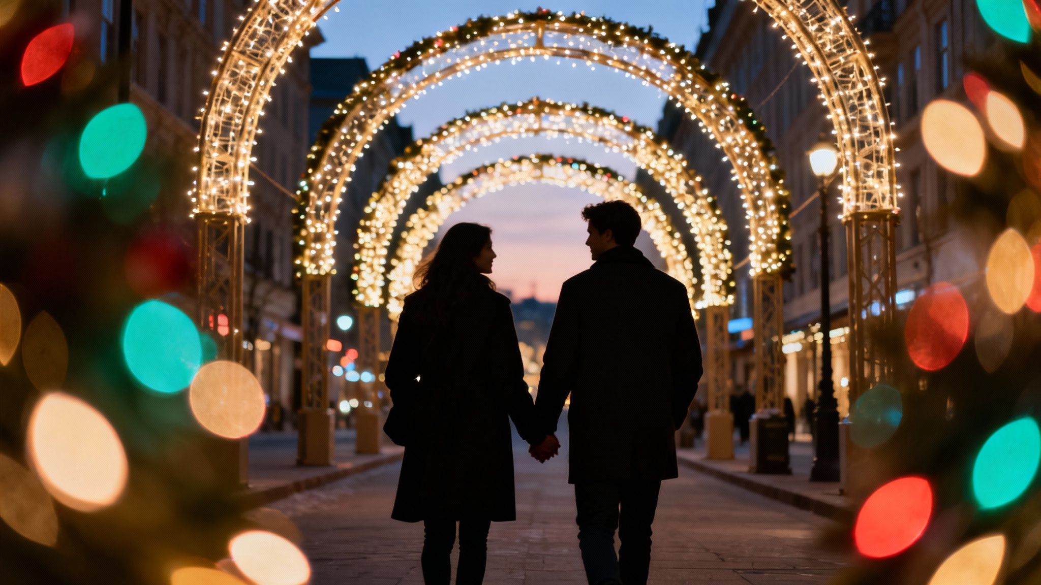 Snowy Outdoor Winter Wonderland