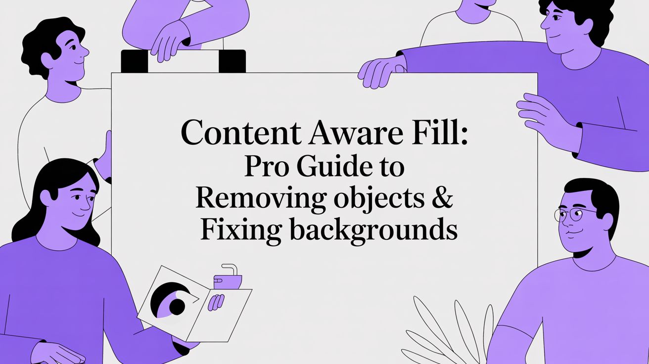 Content Aware Fill: Pro Guide to Removing Objects & Fixing Backgrounds