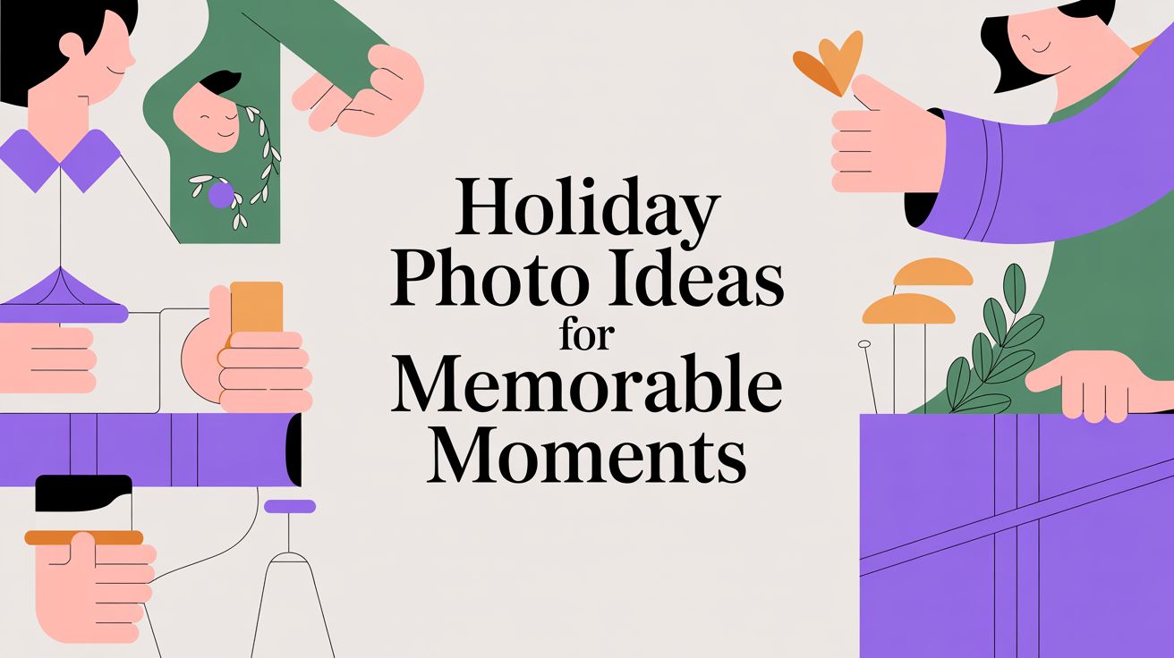 Holiday photo ideas for Memorable Moments