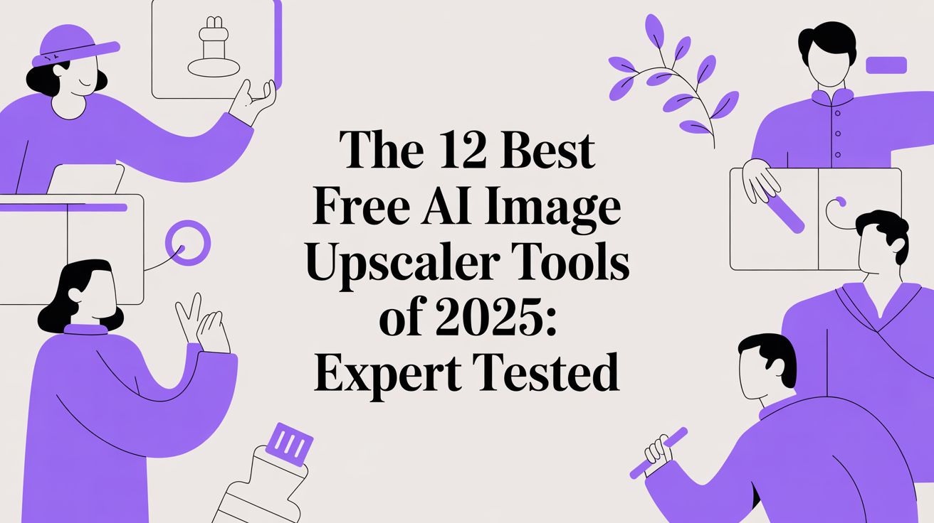 The 12 Best Free AI Image Upscaler Tools of 2025: Expert Tested