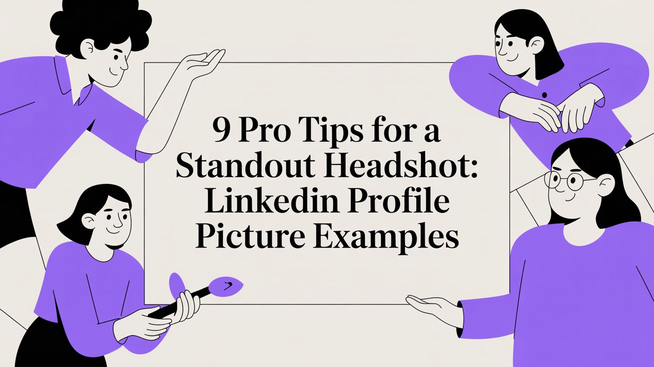 9 Pro Tips for a Standout Headshot: linkedin profile picture examples