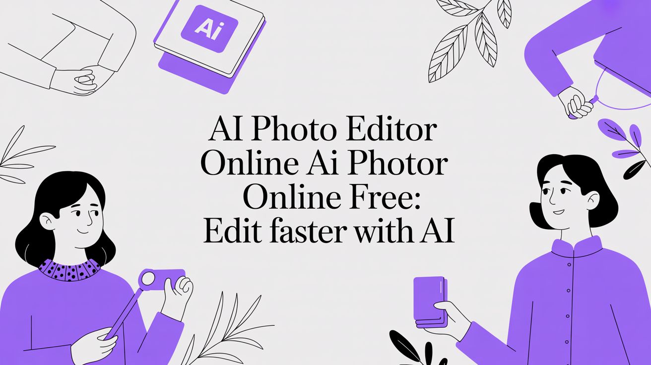 AI Photo Editor Online Free: Edit Faster & Smarter with AI