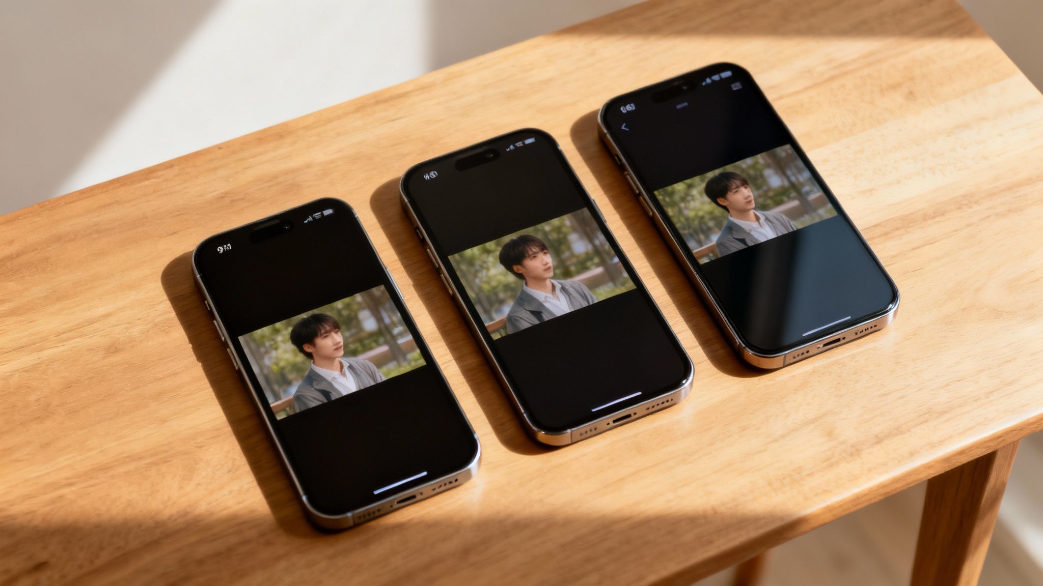 A person looking at their phone with question marks floating around them, symbolizing common questions.