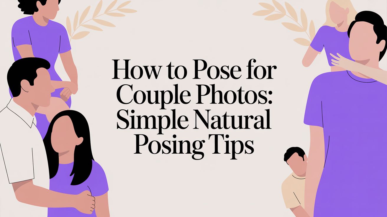 How to Pose for Couple Photos: A Guide to Natural, Authentic Posing