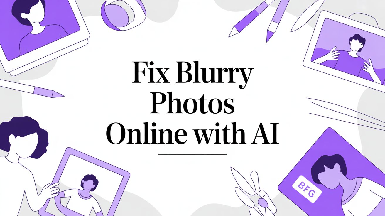 Fix Blurry Photos Online with AI