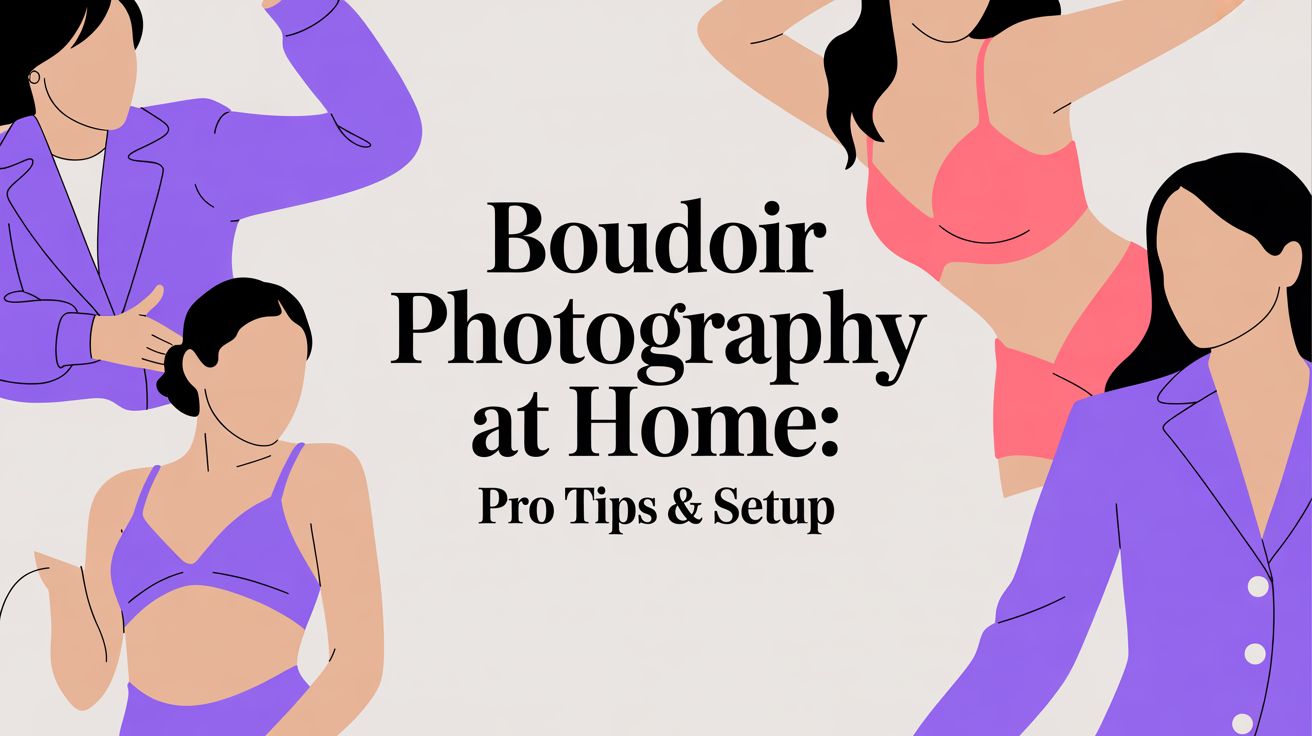 A Guide to Boudoir Photography at Home: Pro Tips & Setup